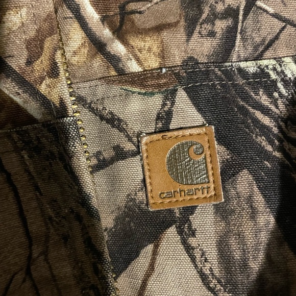 Carhartt Camo Jacket J221-CAP Realtree AP Mens Size XLT USA Union Made - Picture 7 of 9